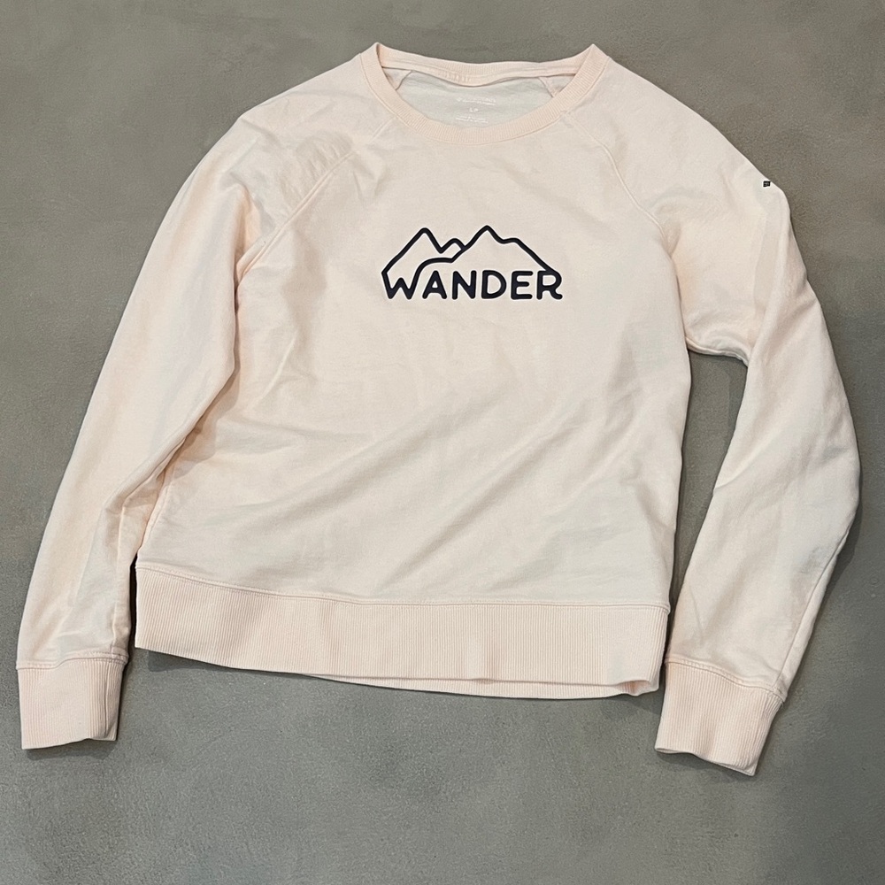 Columbia Women's Light Cream Long Sleeve Tee